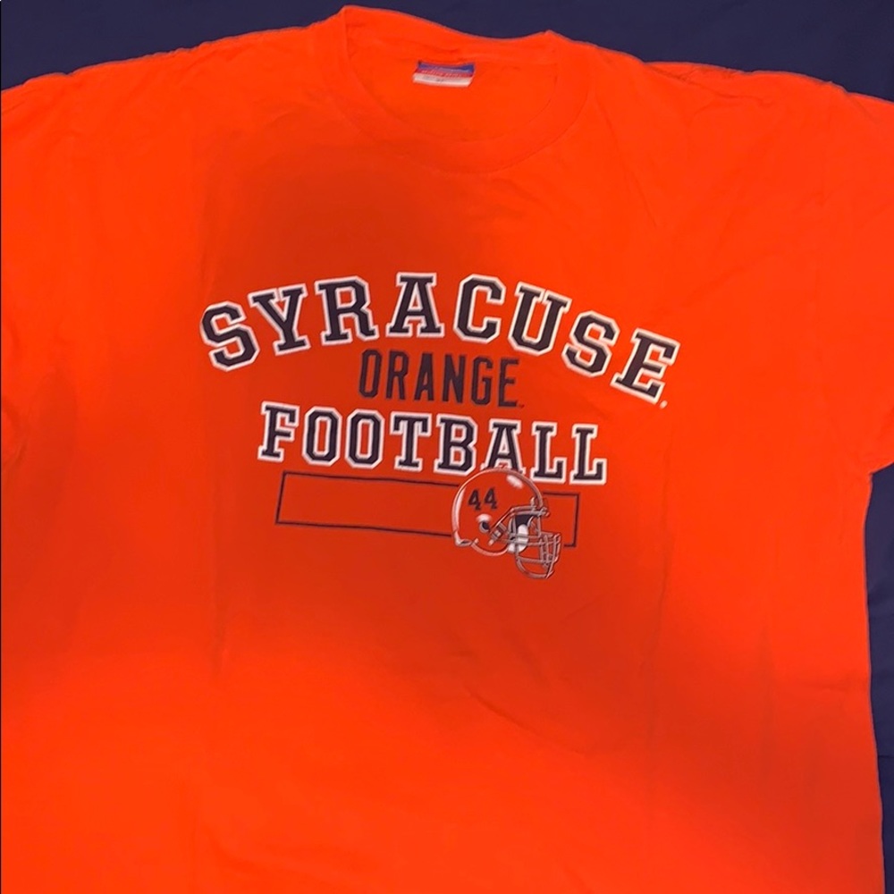 Syracuse Orange Football T Shirt Size XL